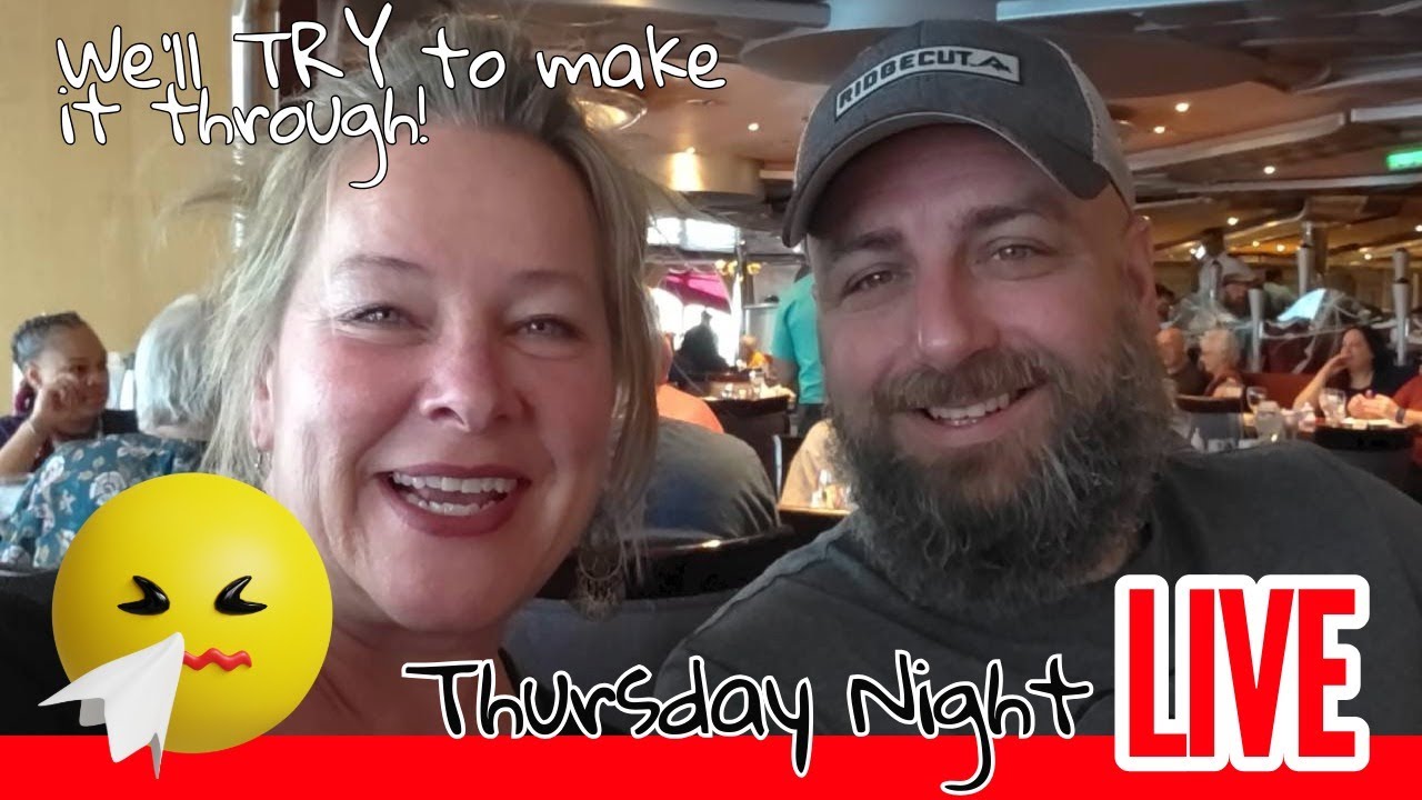 THURSDAY NIGHT LIVE WE'LL DO OUR BEST TO MAKE IT THROUGH!