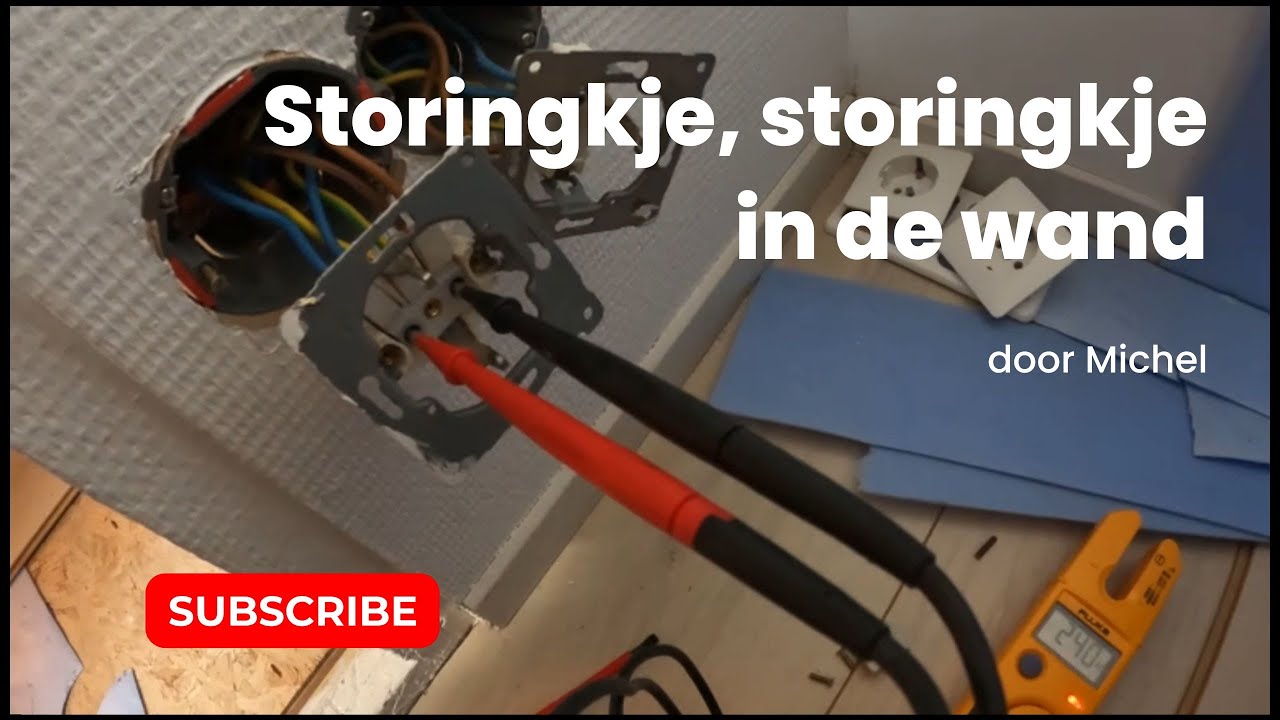 Michel lost een storing op...