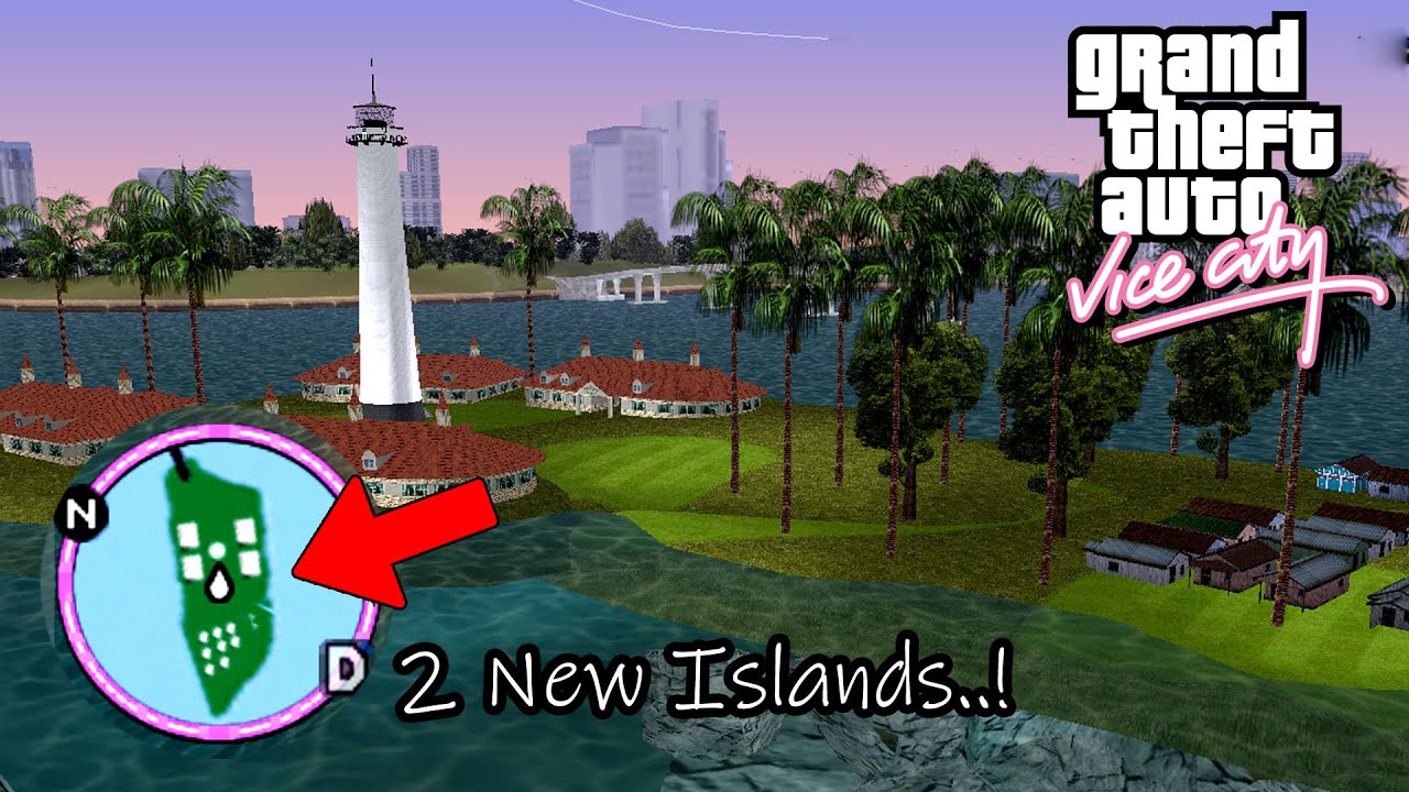 New Islands, Buildings, Ships Etc. || GTA Vice City New Map Mod