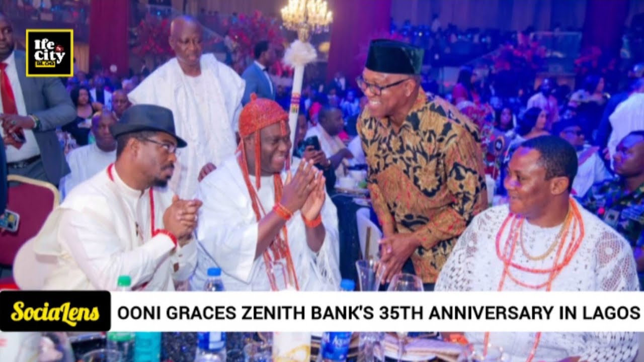 Ooni of Ife Graces Zenith Bank 35th Anniversary & Chairman’s Dinner in Grand Style