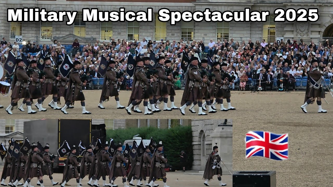 Pipes and Drums of The London Scottish Regiment | Military Musical Spectacular 2025