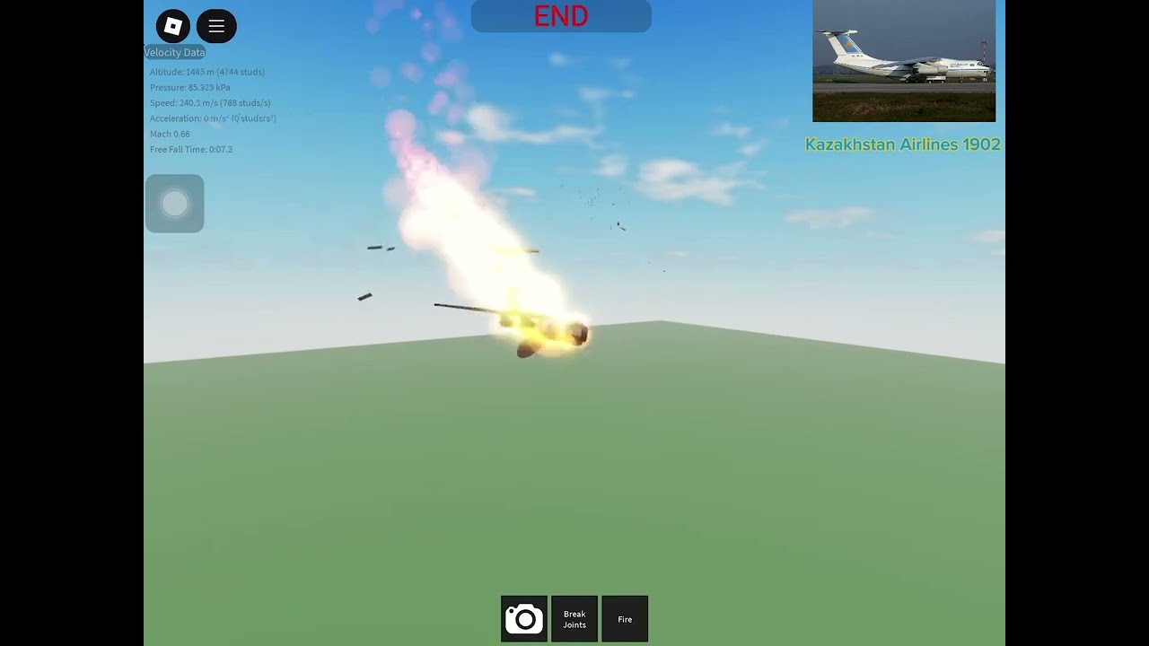 (Kazakhstan 1907&rsquo;s POV) Charkhi Dadri Mid-air Collision | Recreated in Air Crash Studio (Roblox) 