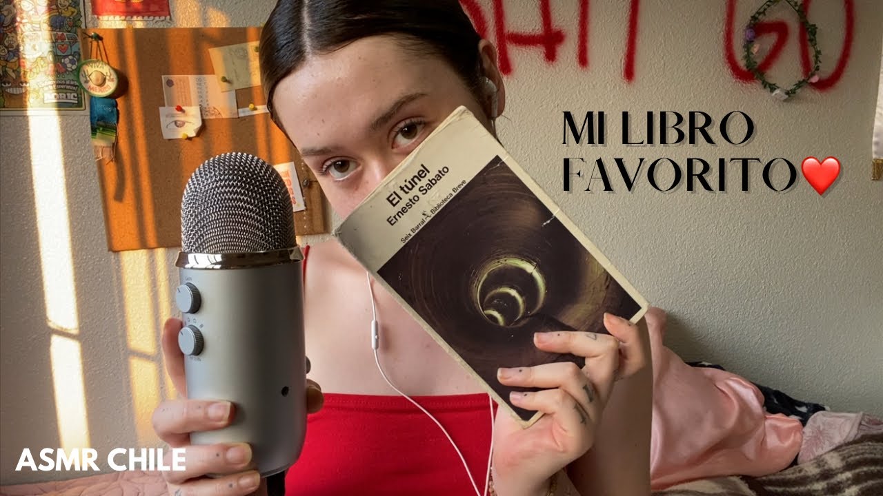 ASMR LEYENDO PARA QUE TE RELAJES❤️ EL TÚNEL DE ERNESTO SÁBATO