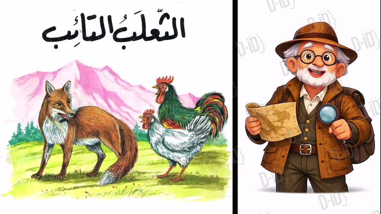 الثعلب التائب 🦊 | حكاية طريفة للأطفال