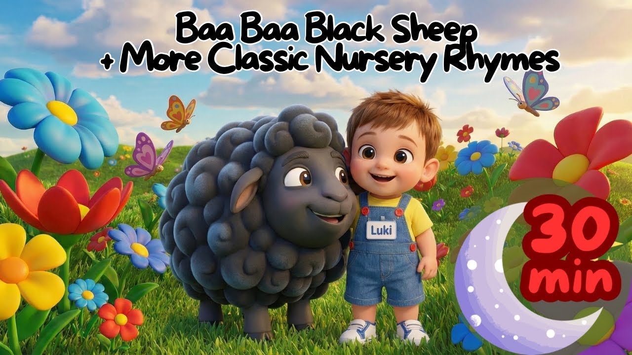 Baa Baa Black Sheep + More Classic Nursery Rhymes | Baby Songs | Kids Song