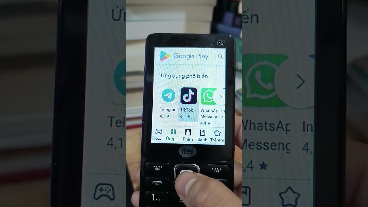Itel 9310 4G - truy cập Google, CH Play trên cloud để nghe nhạc, chơi game online, tải app apk,..