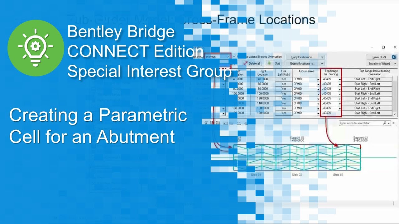 Creating Parametric Cell for an Abutment