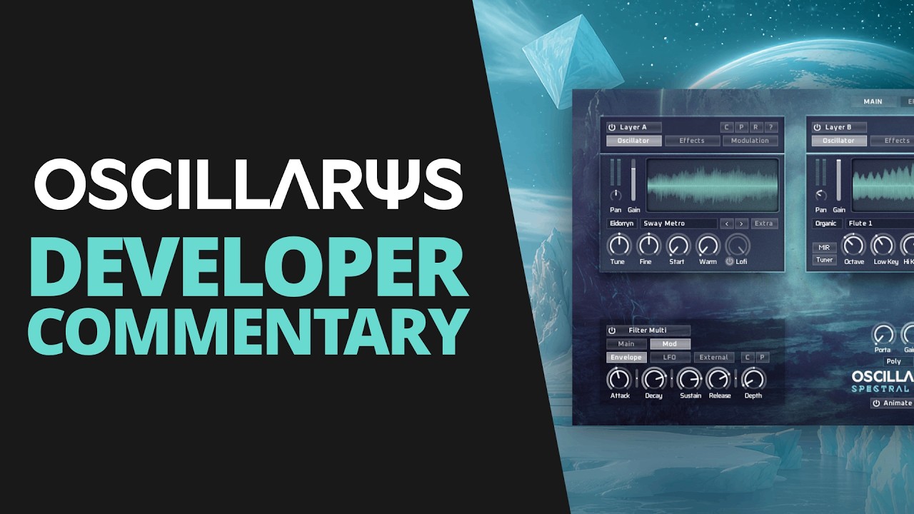 Oscillarys  | Spectral Loom | Developer Commentary | #nativeinstruments #kontakt8 #nks