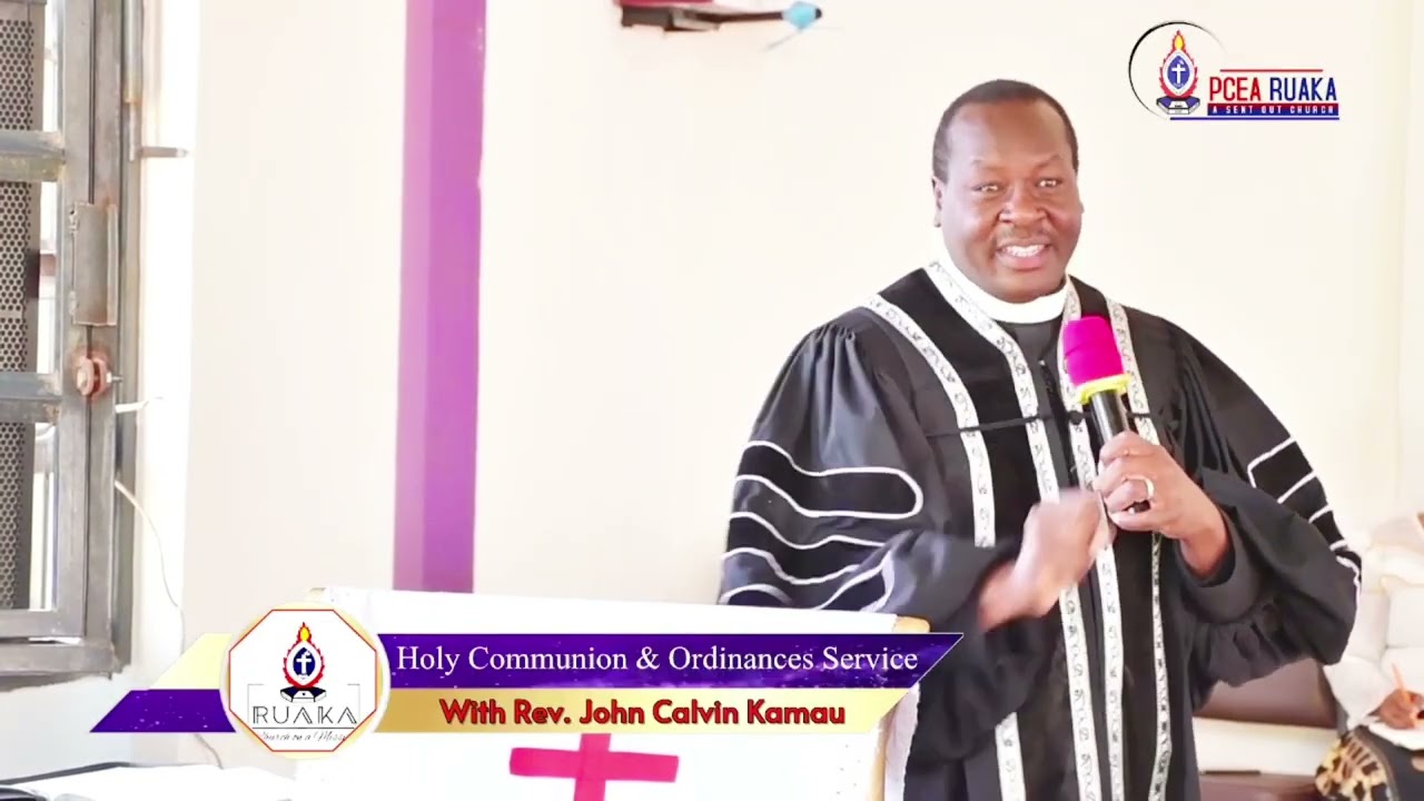 The sermon : Divine Positioning by Rev. Dr. John Calvin Kamau