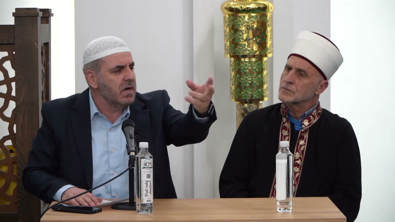 Hfz. Sulejman Bugari dhe dr. Ferid Piku - Ligjeratë edukativo fetare