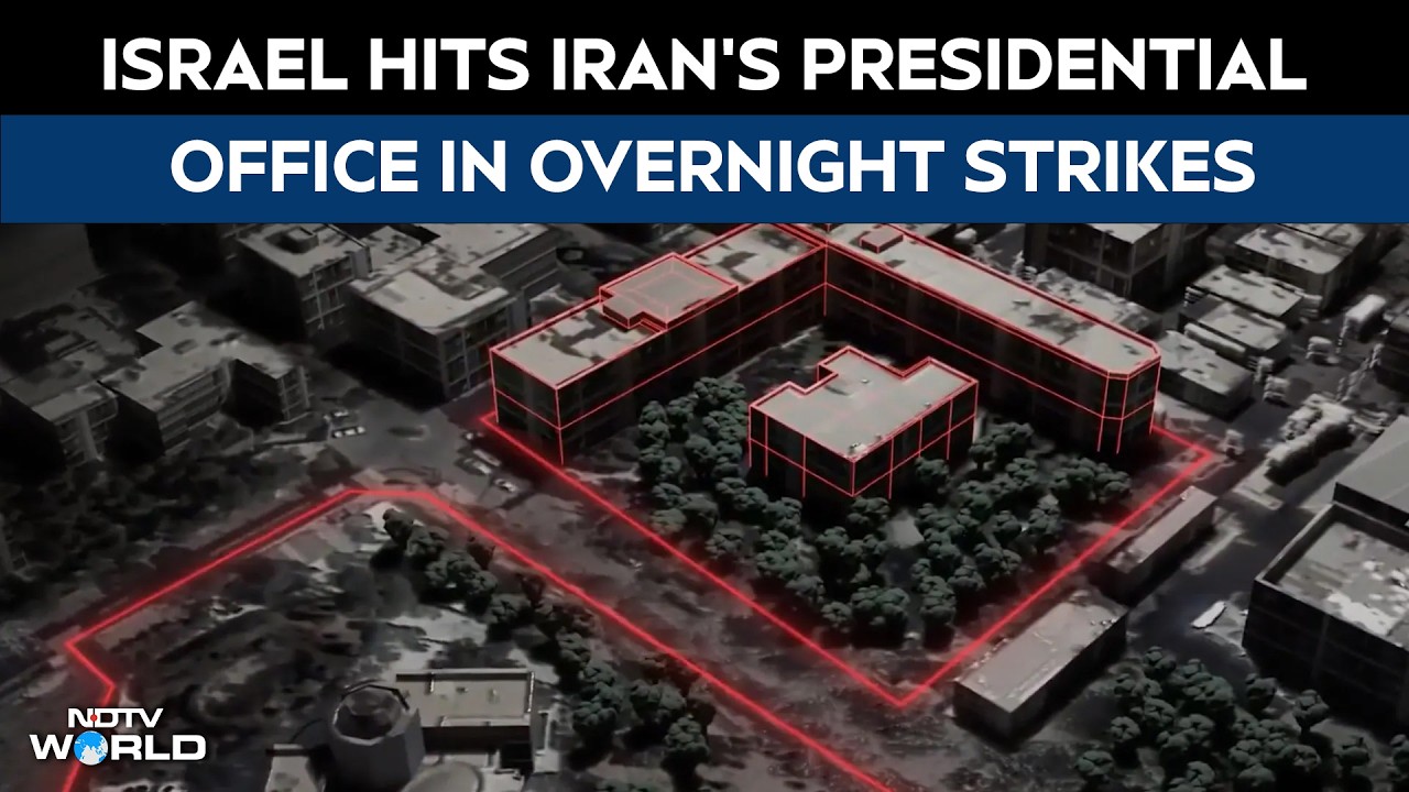 Israel Hits Iran's Presidential Office In Overnight Strikes On Tehran's Key Complexes