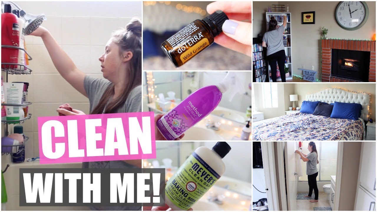CLEAN WITH ME! All Day Cleaning Motivation | 2018