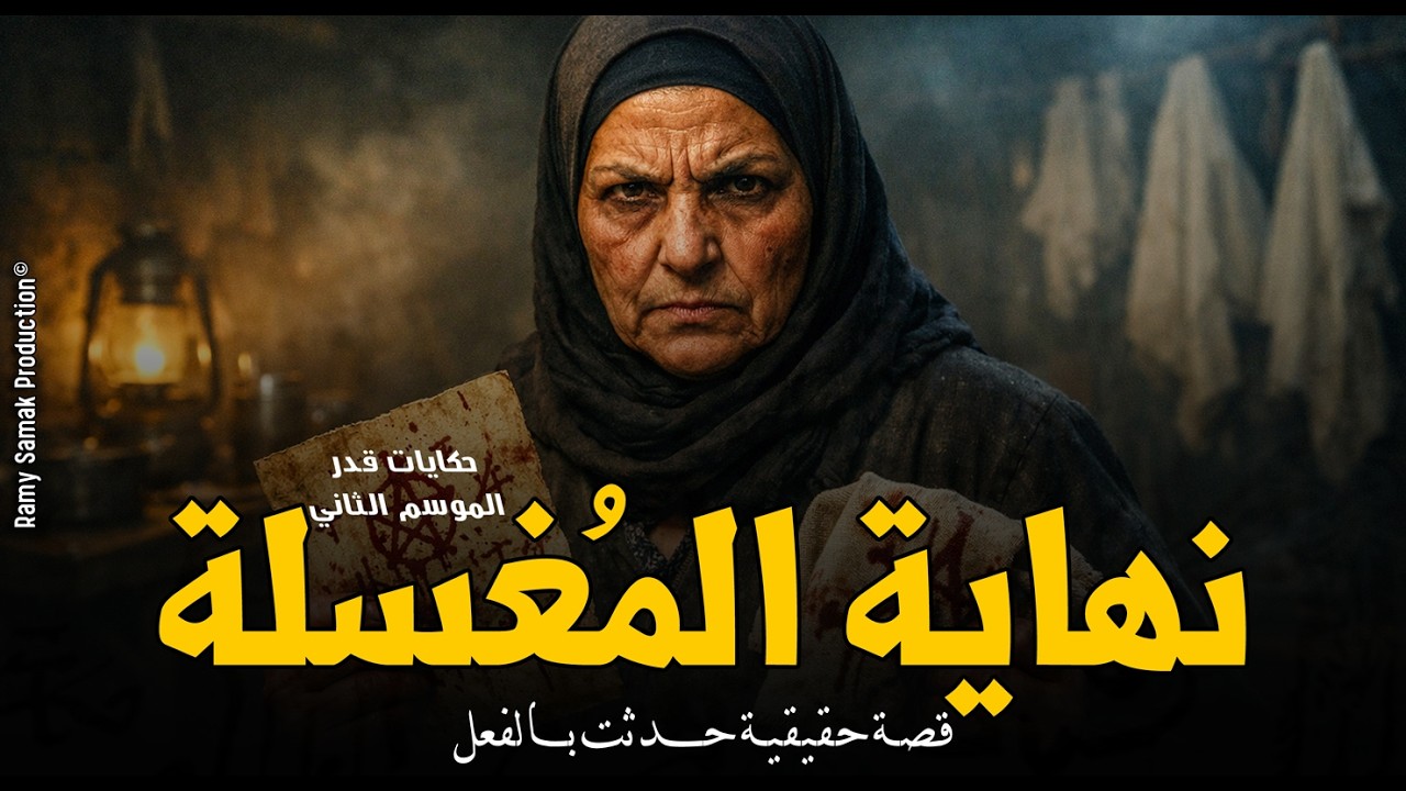 مغسلة أموات تدفن الأسحار مع الميتين وهي بتكفنهم ونهايتها كانت مرعبة جداً! حكايات قَدر | رعب رامي سمك