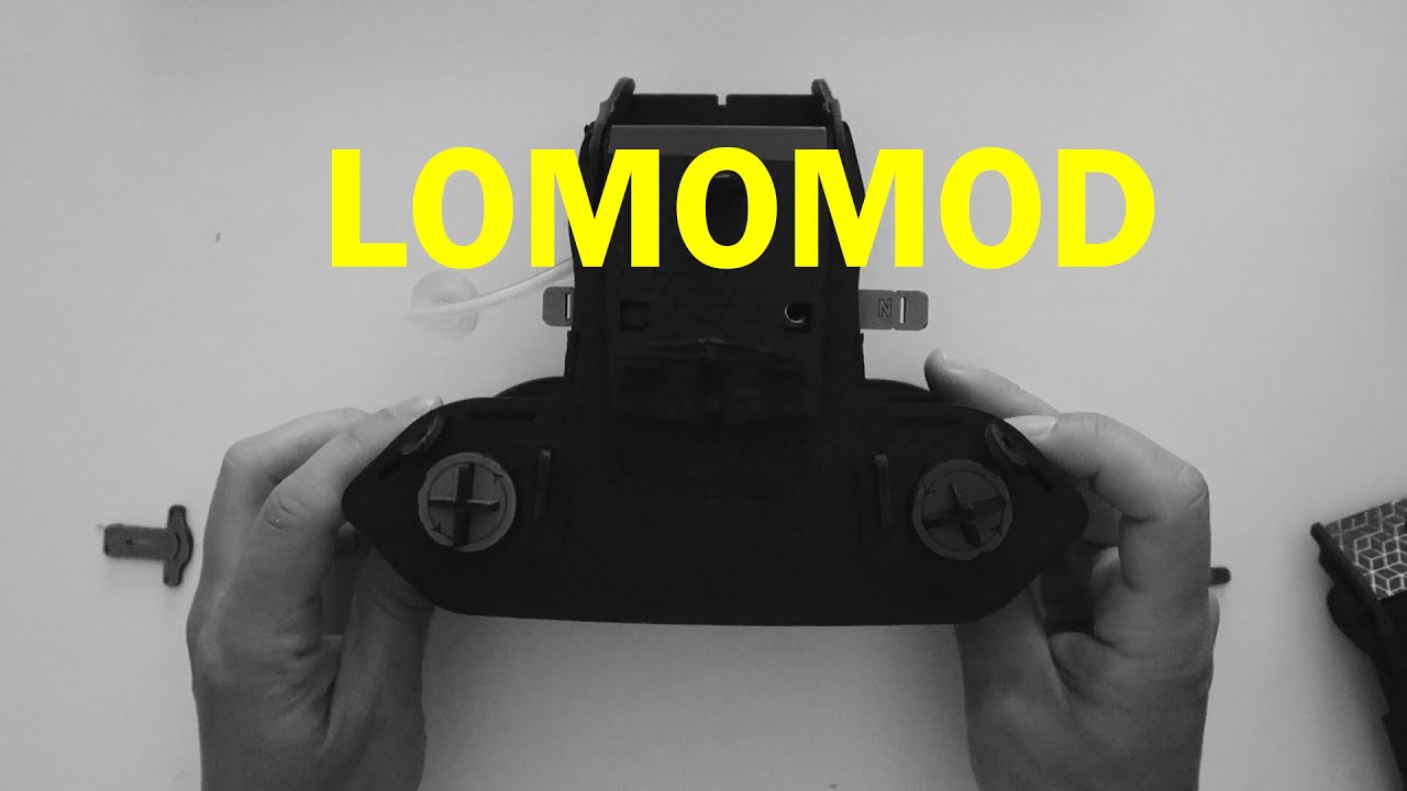Test du Lomomod : un appareil tout en carton #lomography