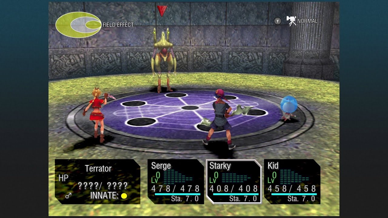 Chrono Cross Remaster- Boss Fight: Terrator