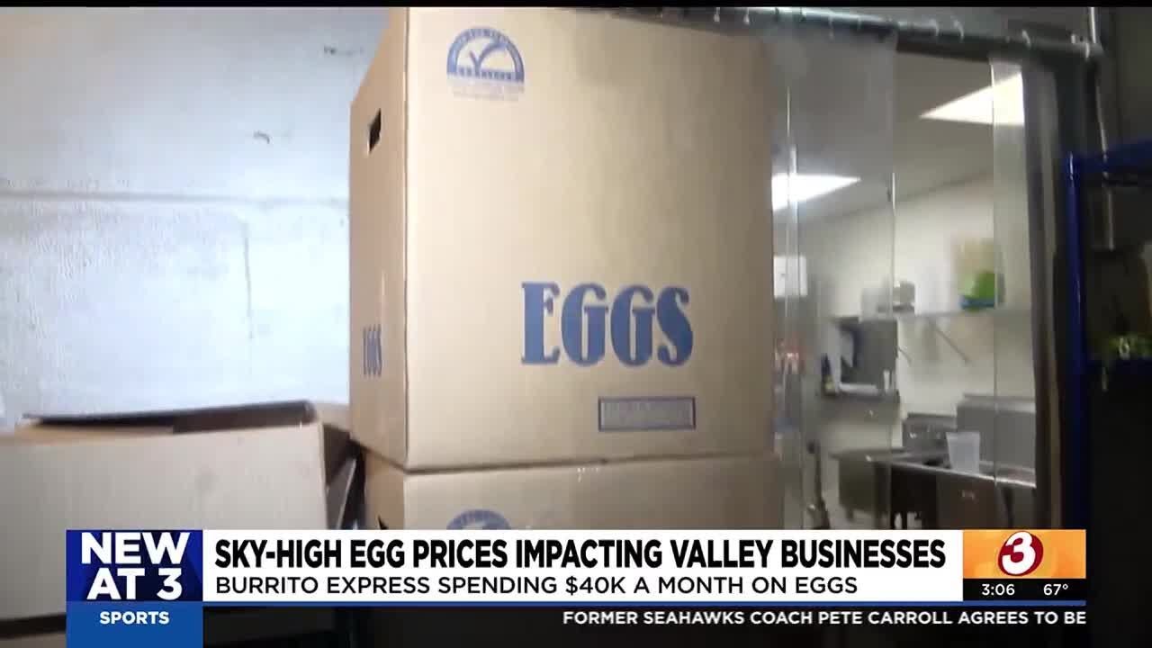 How expensive egg prices are impacting Phoenix-area businesses