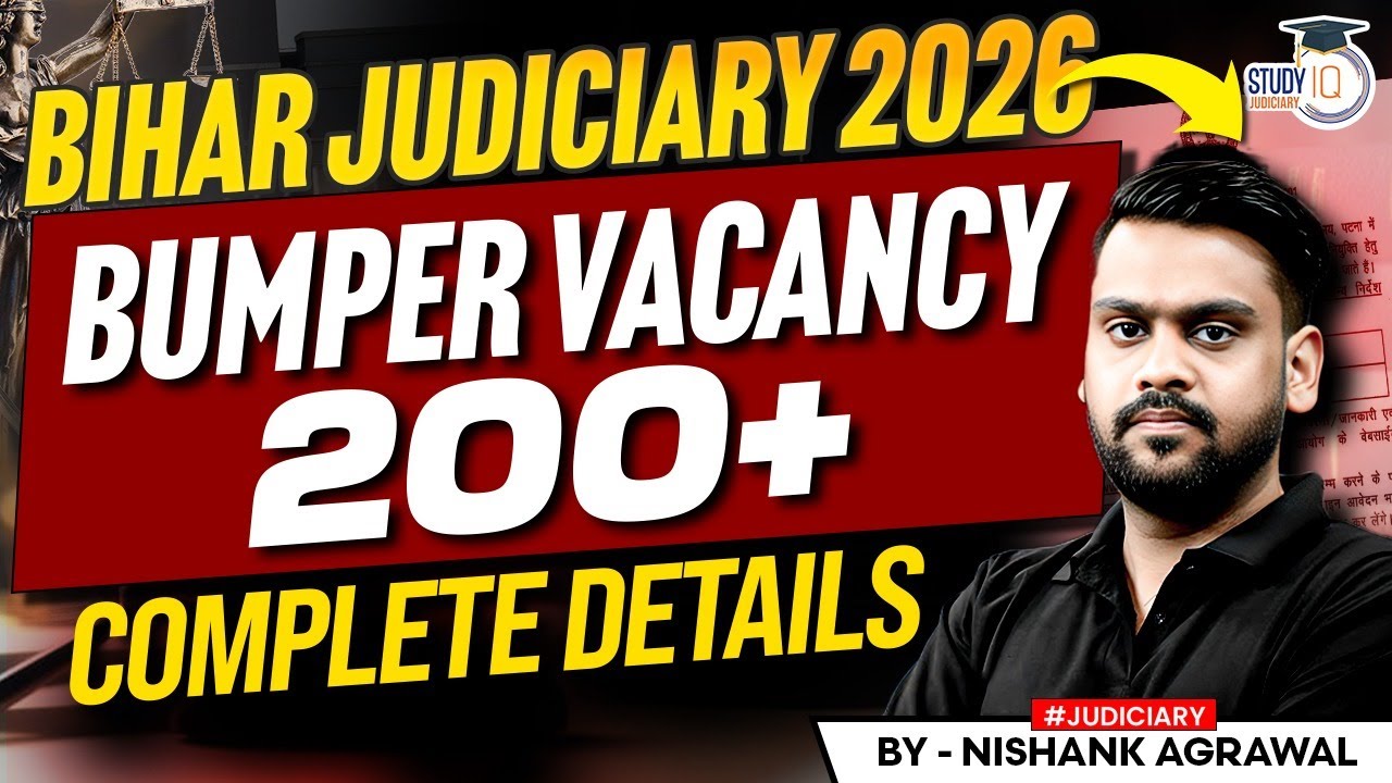 BIHAR JUDICIARY 2026 | BUMPER VACANCY 200+ | COMPLETE DETAILS BY NISHANK SIR
