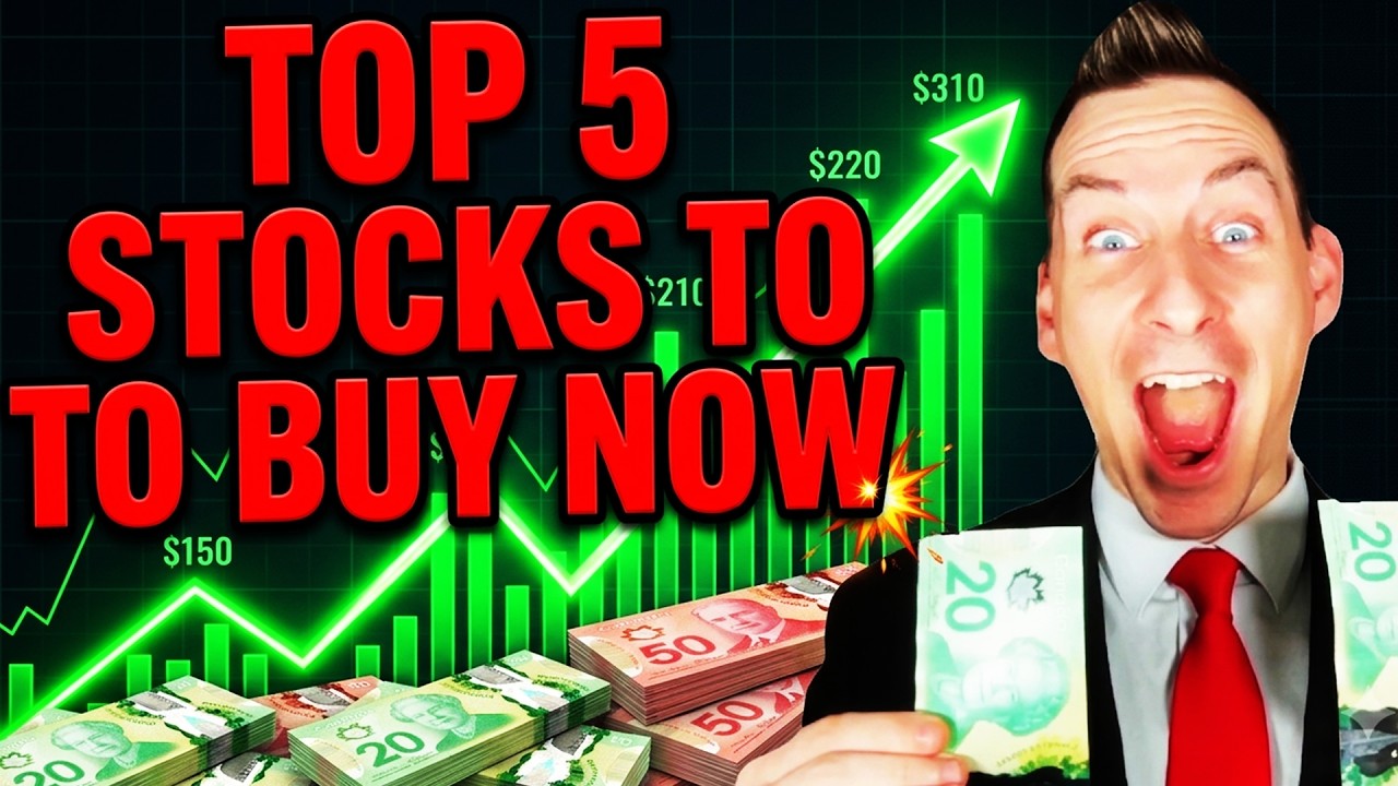 My Top 5 Stocks To Buy BEFORE Earnings Season Starts!