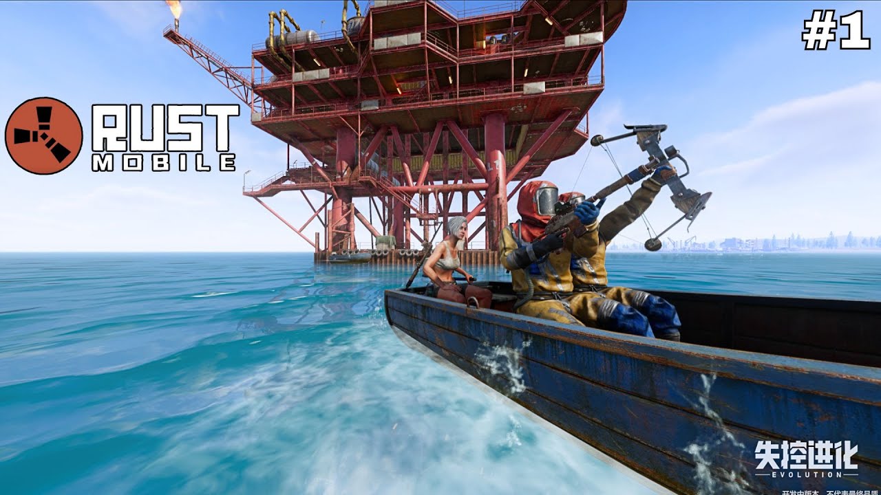 Новый мобильный сервер RUST! И мы боремся за первое место по добыче нефти.