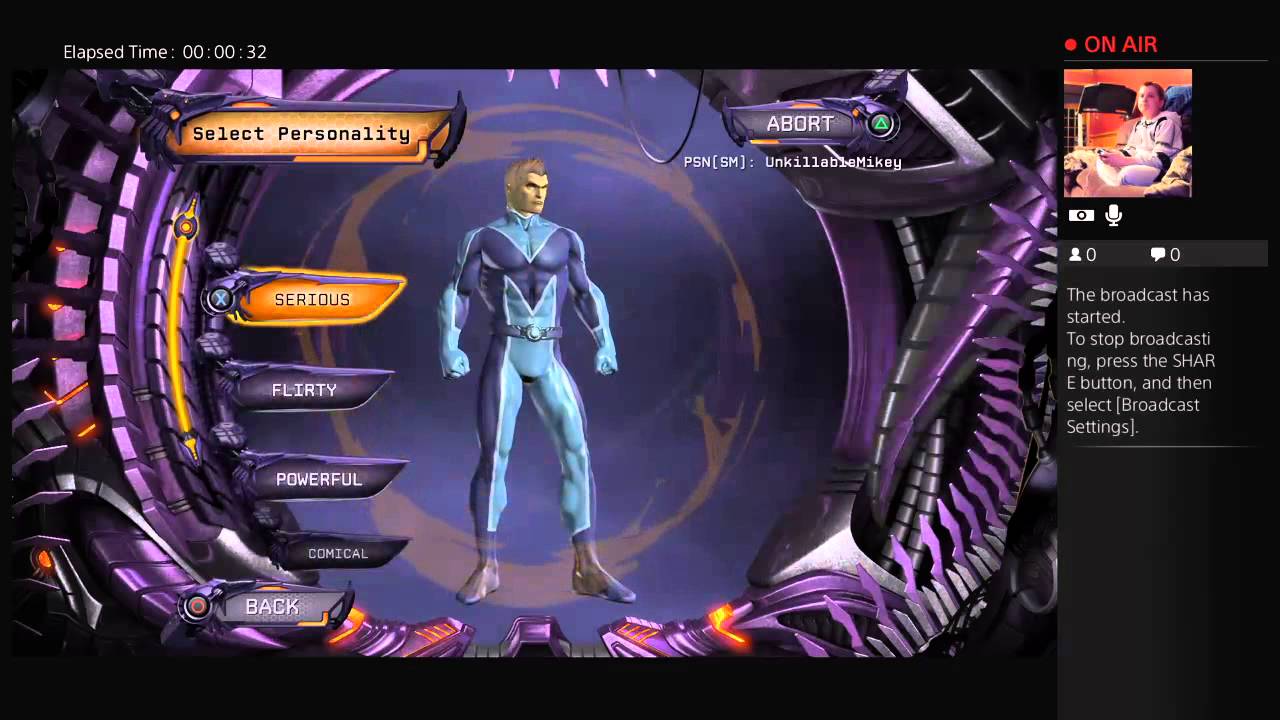 DC universe game play