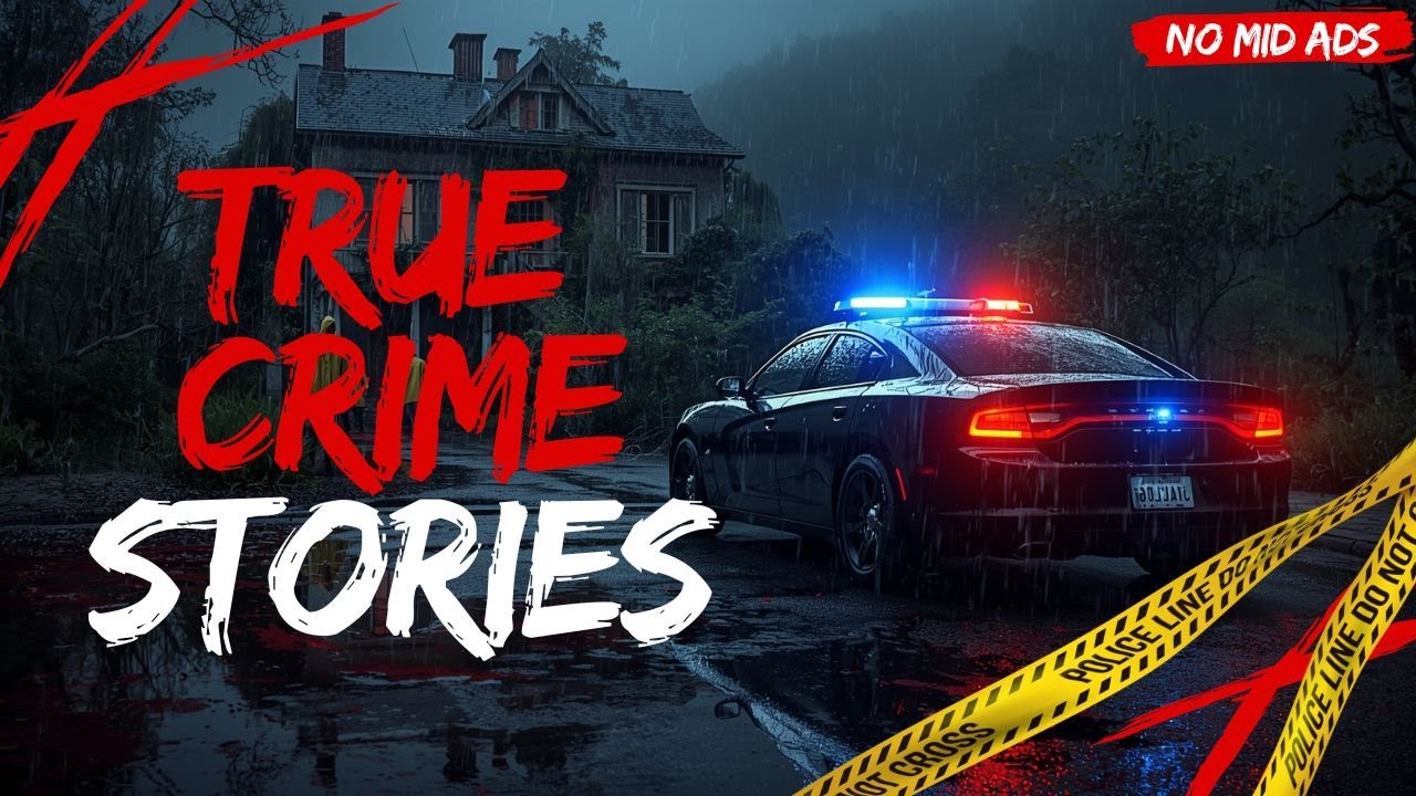 Disturbing True Crime Stories For Sleep With Rain Sound | Black Screen | 🛑 No Mid Ads |Mr. Midnight