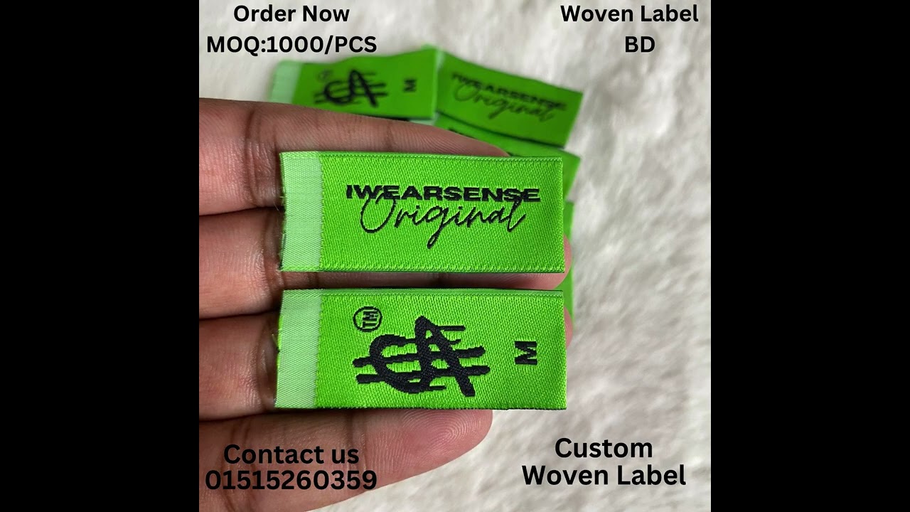 Custom Woven Labels for Clothing | Woven Label | Paper Tag Design | Manufacturing & Printing Guide.
