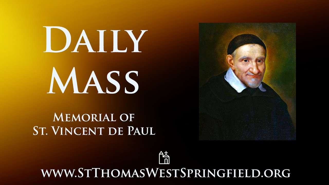 Daily Mass Saturday, September 27, 2025