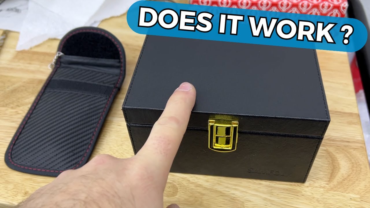 Does This Key Fob Signal Blocking Box ACTUALLY Work? Faraday Box Tested | BOND Garage