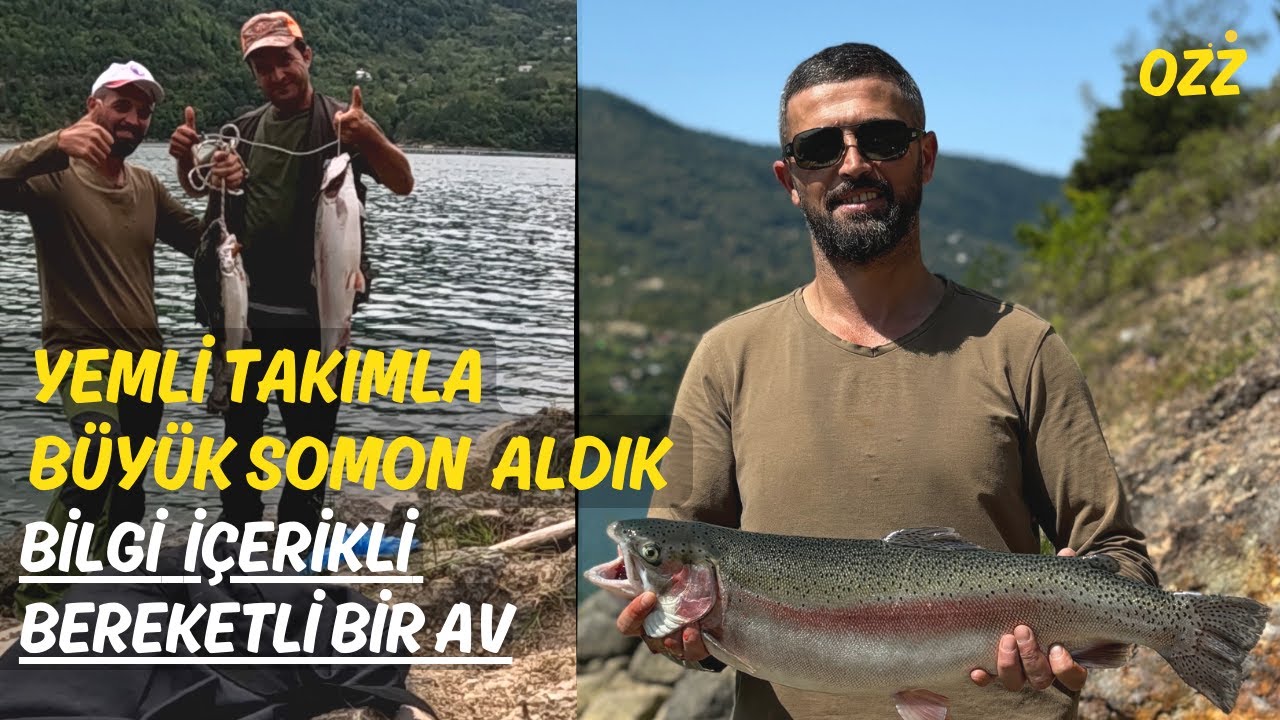 TROFE SOMON ALDIK-RENAT CARP -ARTVİN  Borçka barajı somon avı