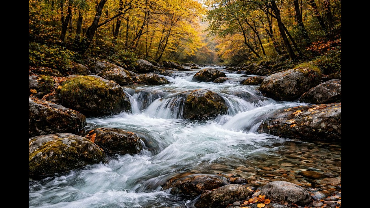 Mountain Stream Serenity 🌿 Crystal Clear Water Sounds for Deep Relaxation & Sleep
