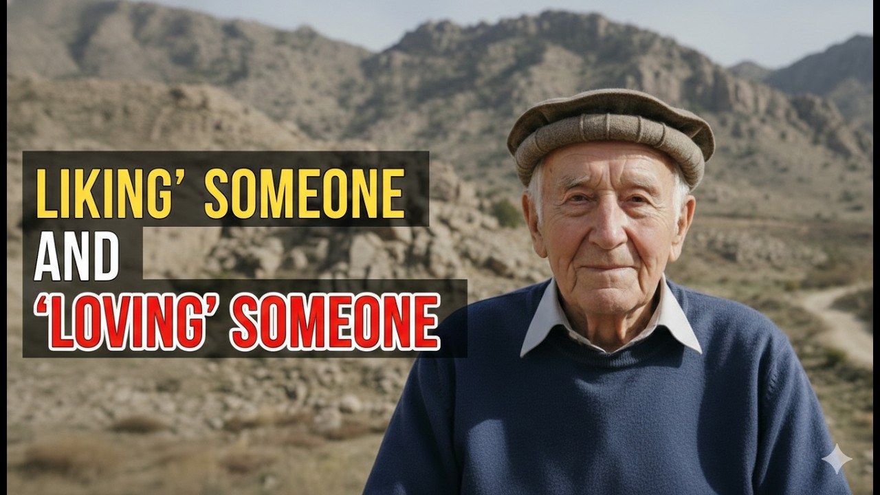 The difference between 'liking' someone and 'loving' someone