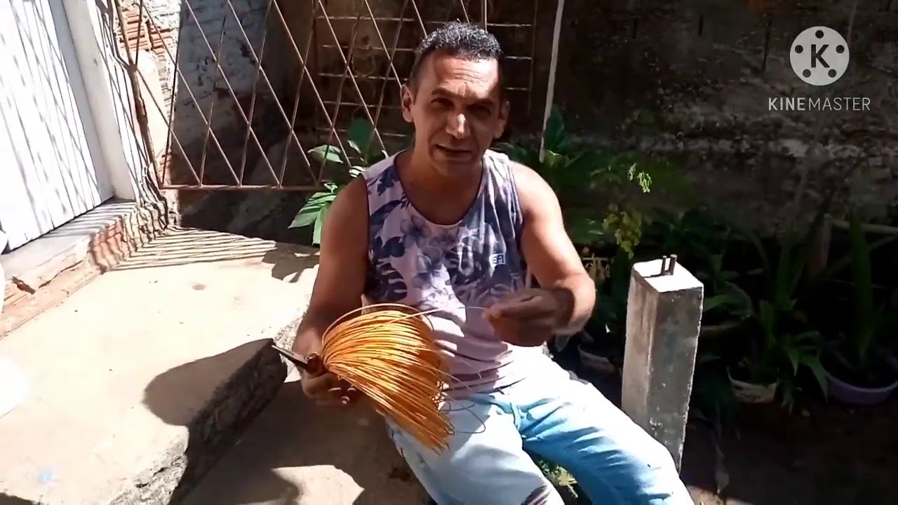 Ensinando, como fazer um xaxim de cimento, em forma de gota.