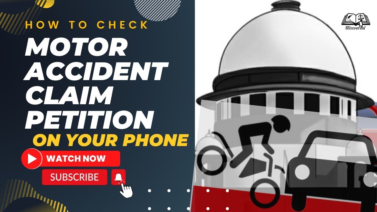 How to check Motor accident claim petition on smartphone....!!! simple steps follow...!!!