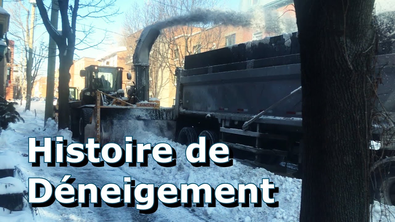 La petite histoire du déneigement à Montréal