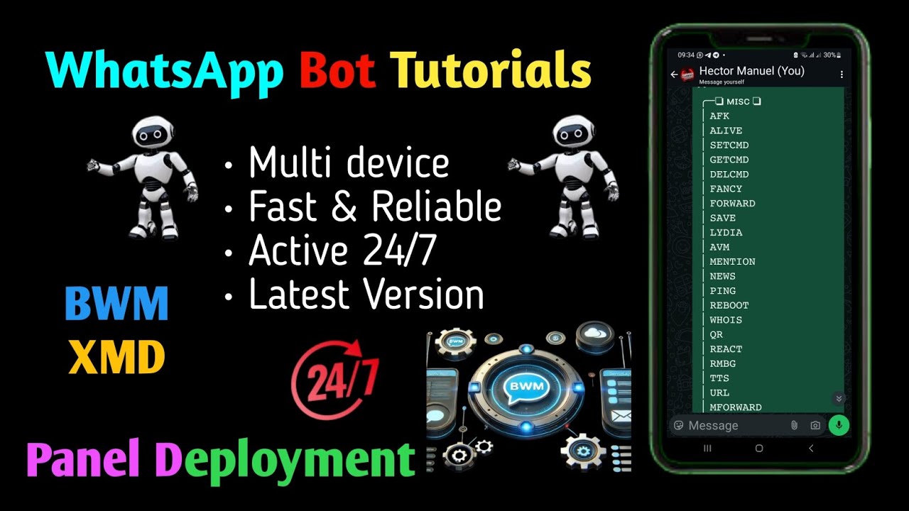 How to deploy BWM XMD WhatsApp Bot on Panel | WhatsApp Bots