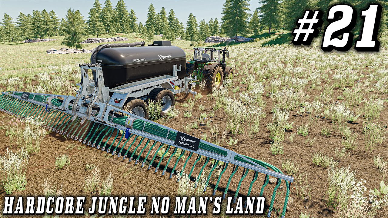 Spreading Slurry & Harvesting Corn on 
