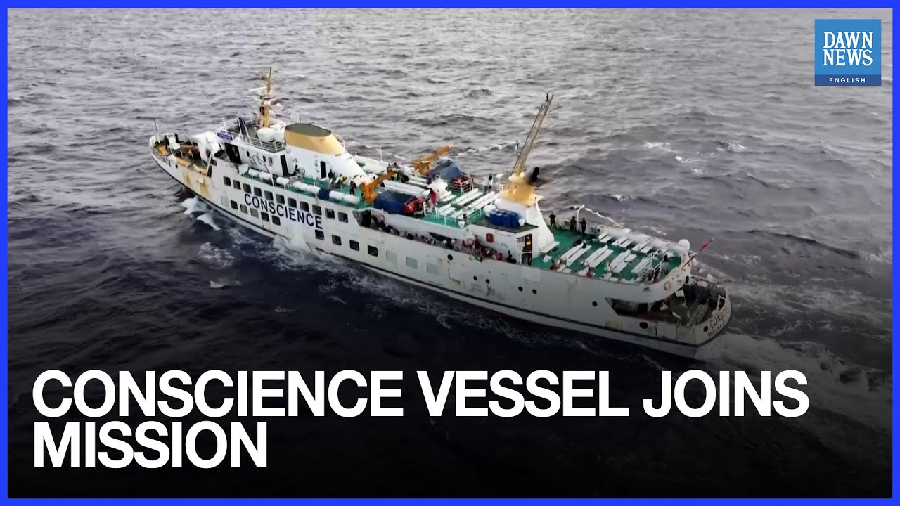 Conscience Joins Gaza Aid Flotilla After Israel Detains 450 Activists, Greta Thunberg Included