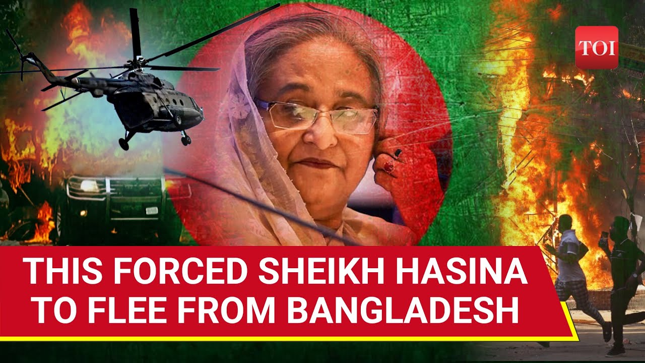 Bangladesh: How 'Twist' In Stir Forced Sheikh Hasina To Flee | Rise And Fall Explained