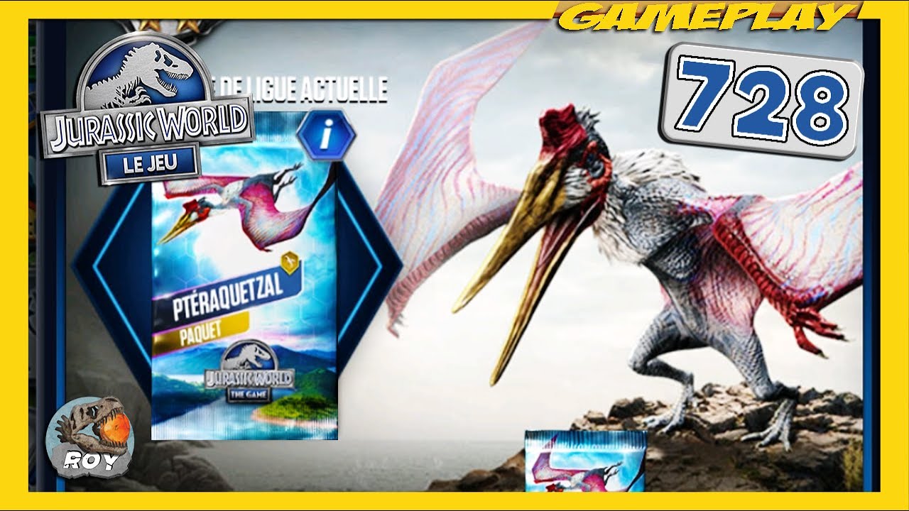 PTERAQUETZAL, LE TOURNOI ► JURASSIC WORLD: Le Jeu 728 - royleviking