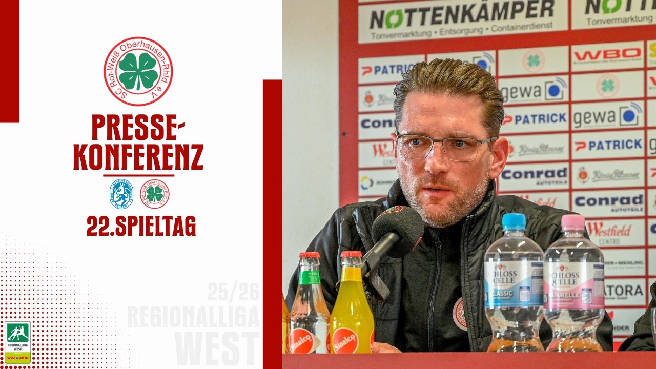 Pressekonferenz SSVg Velbert - RWO