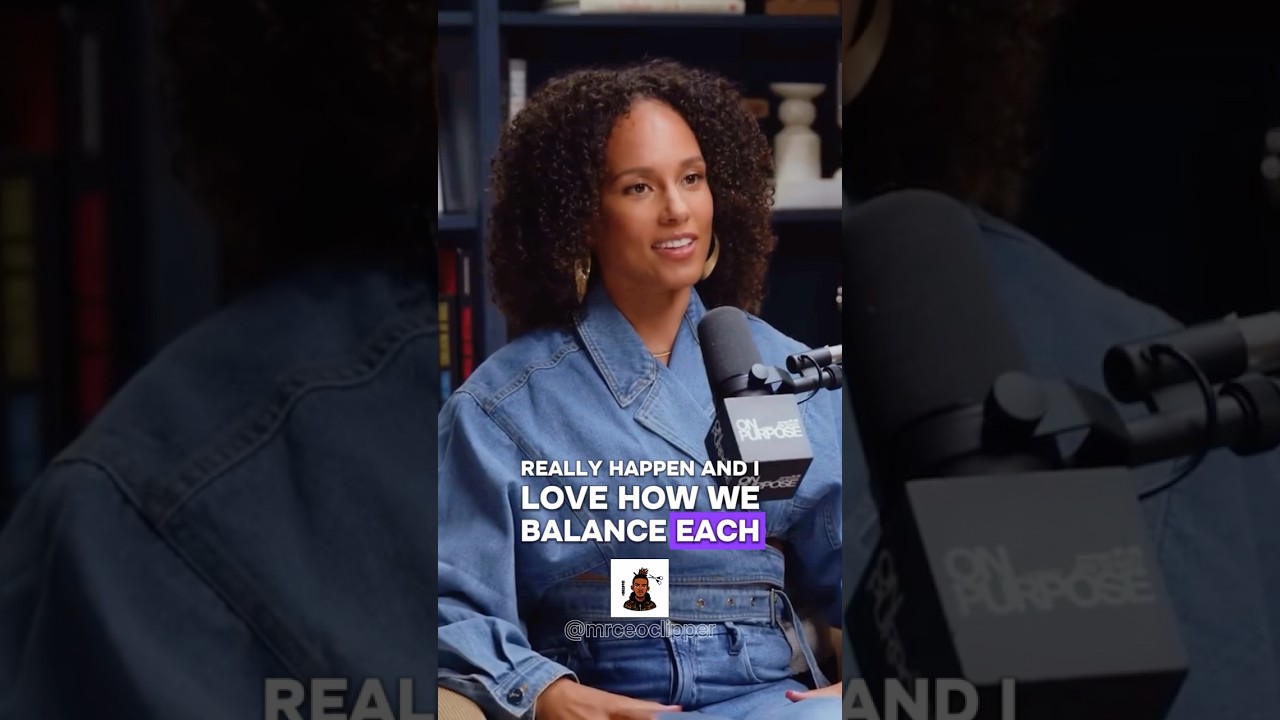 Alicia Keys on Her Relationship Balance with Her Husband‼️