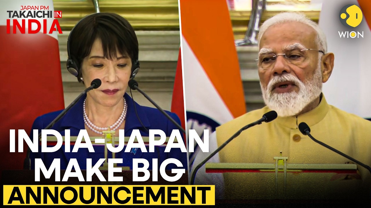 India-Japan Annual Summit LIVE: PM Modi, Sanae Takaichi  Seal Major Trade Deals |WION