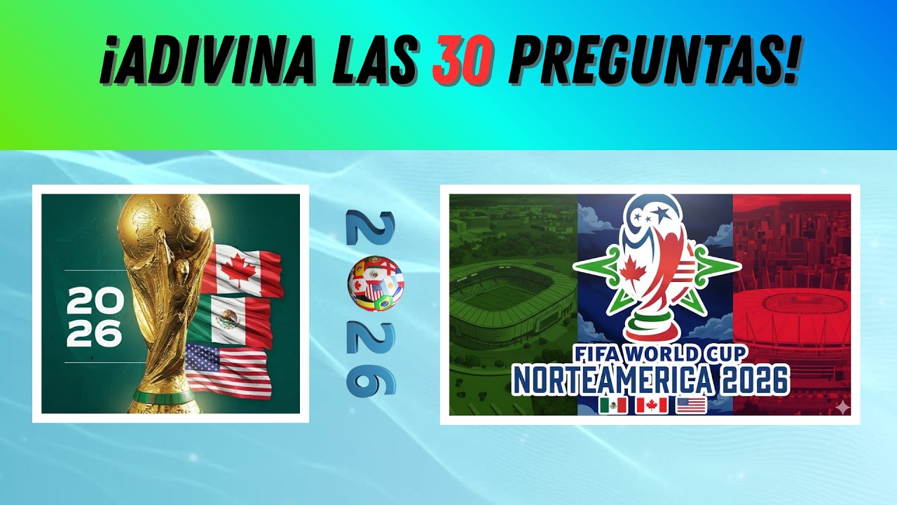 Trivia del mundial 30 preguntas 🏆
