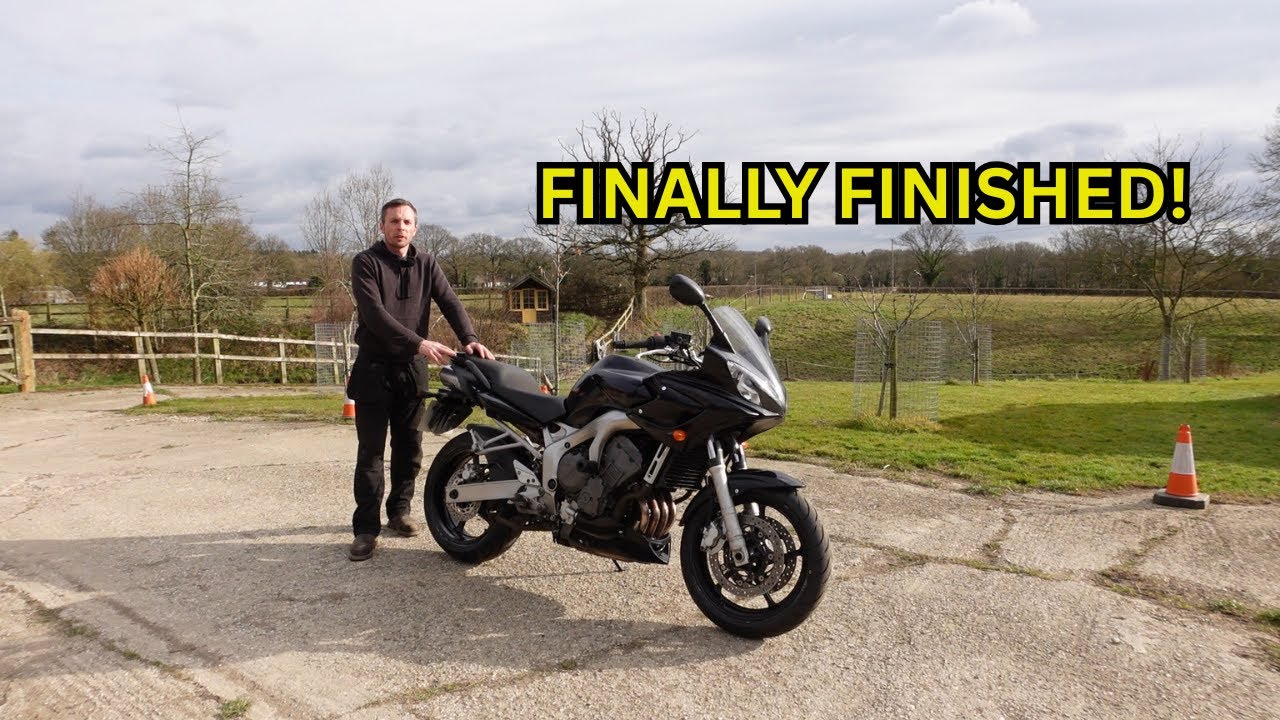 WE FINALLY FINISHED THE YAMAHA FZ6 PROJECT