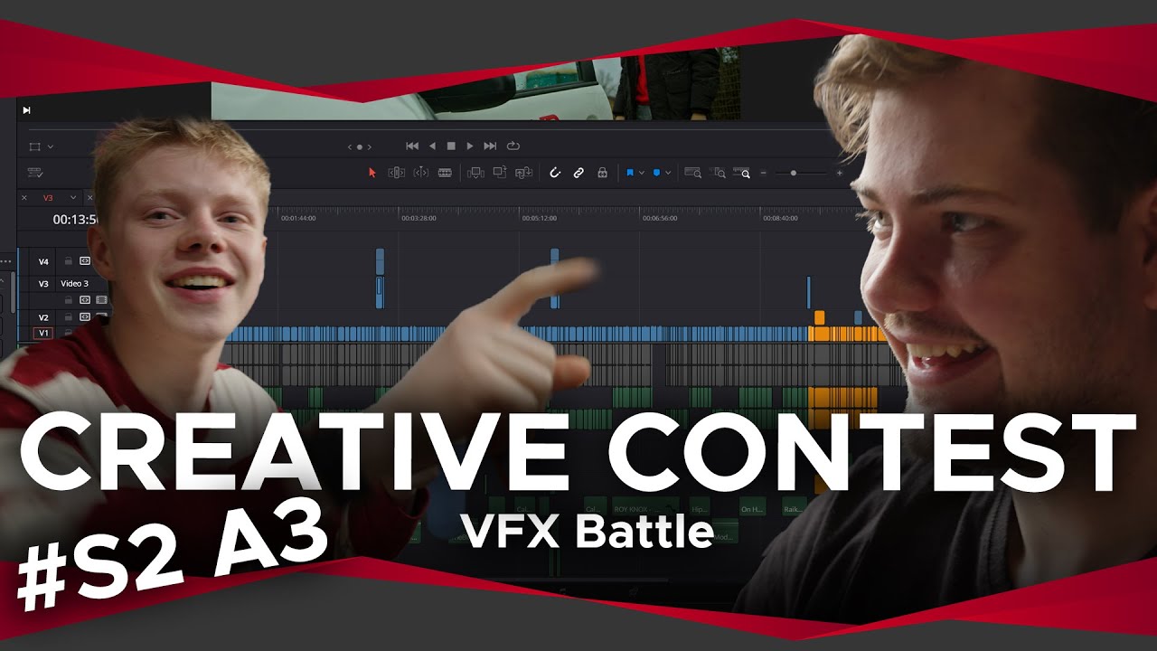 CREATIVE CONTEST #S2 A3 | VFX Battle: Thom vs Toon - Wie Edit het Beste Shot?