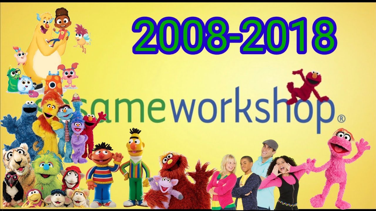 Sesame Workshop homage (Part 5/green and blue letters and elmo)