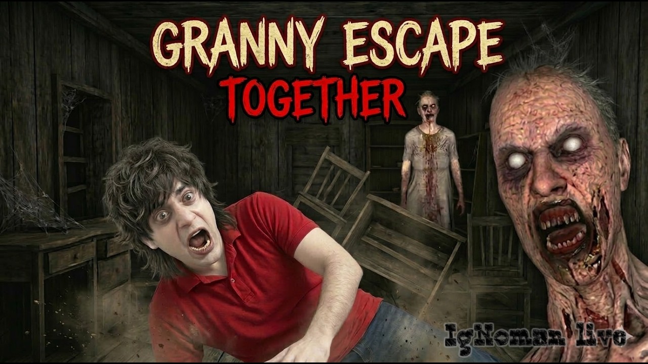 Never Play Granny Alone at Night | 🪶IgNoman 🪽 | LIVE ☠️
