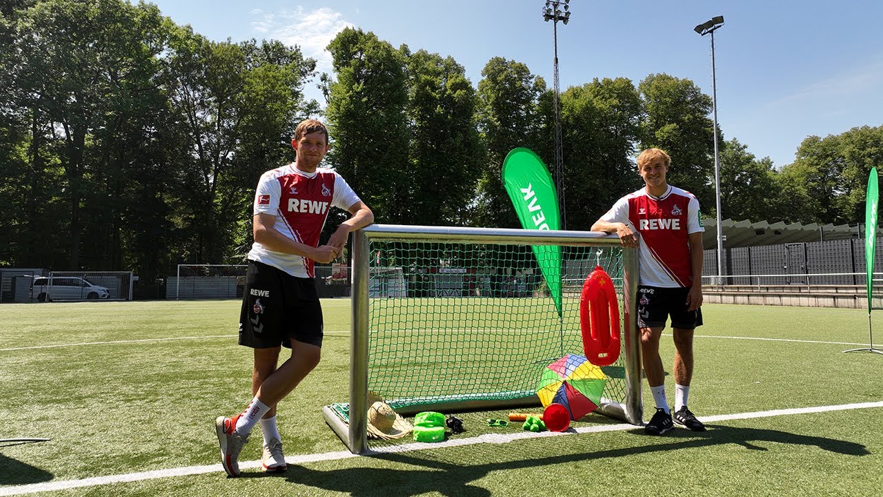 1. FC Köln Sommer-Challenge 2022: Luca Kilian gegen Timo Hübers