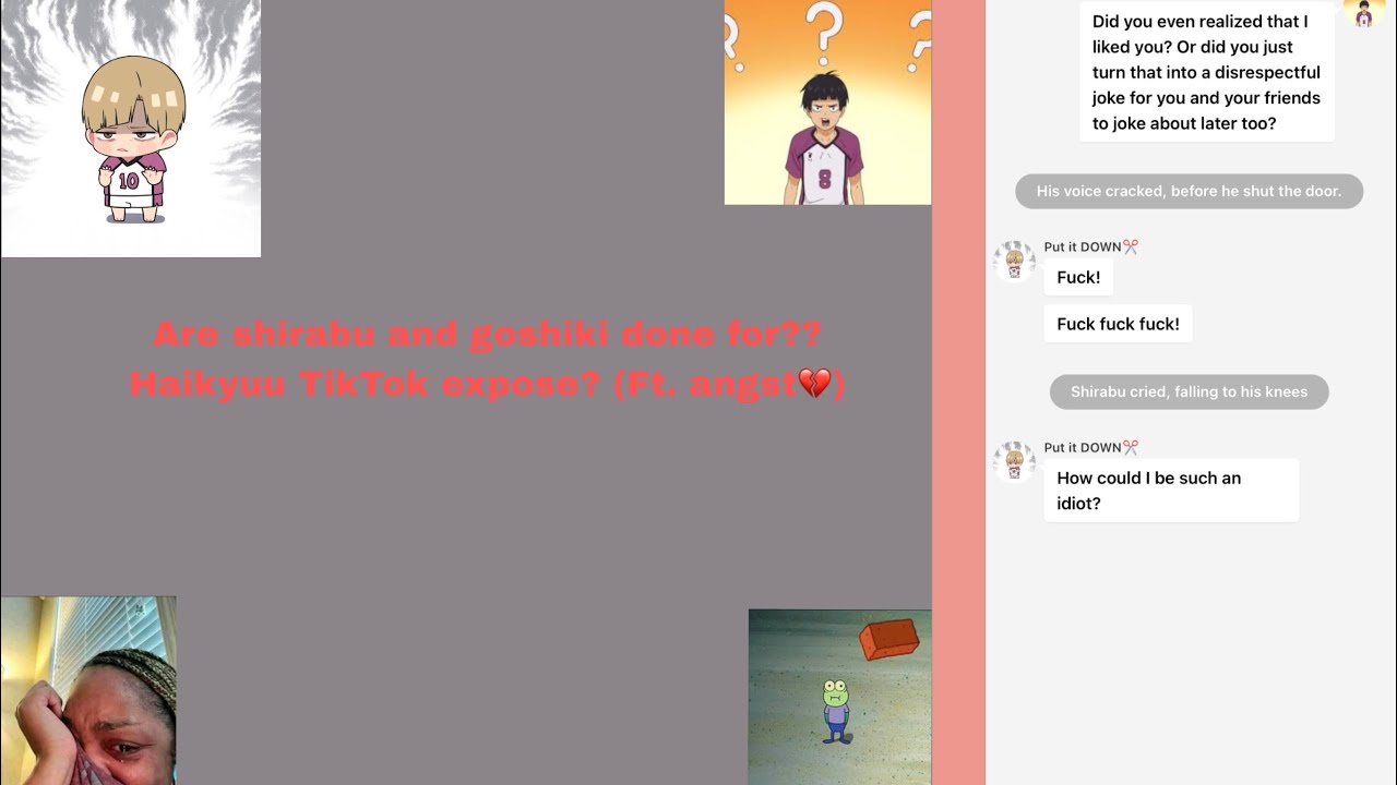 Разоблачение Haikyuu TikTok (ЕЕ ТРОК!!) // Ширабу и госики закончились? // видео с текстовыми соо...