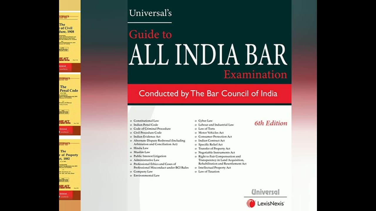 Books for AIBE 2022